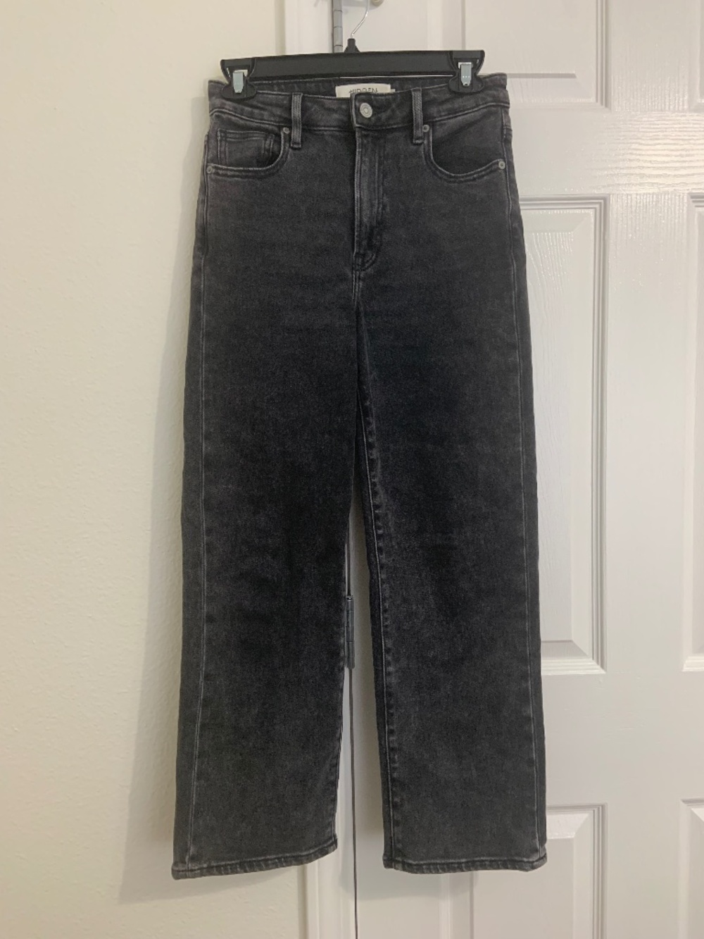Hidden Size 25 Black/Charcoal Straight-Leg Jeans 🖤